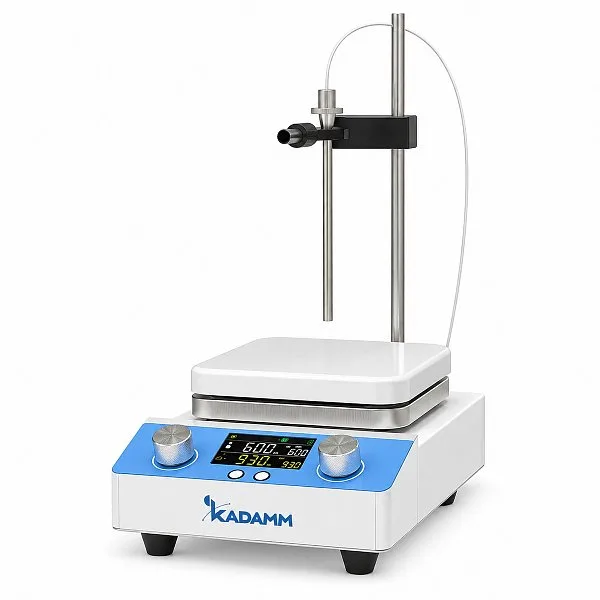 КАДАММ МШ-МП5 — магнитная мешалка с подогревом 5 л, до 400 °C
