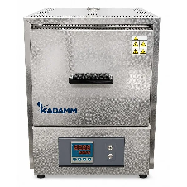 КАДАММ МП-10 — муфельная печь до 1000 °C, камера 2–36 л, сдвижная дверь